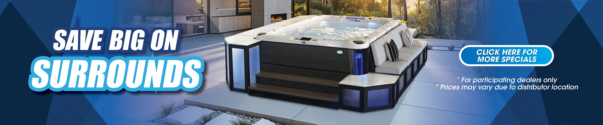 Calspas hot tub being used in a family setting - Billerica