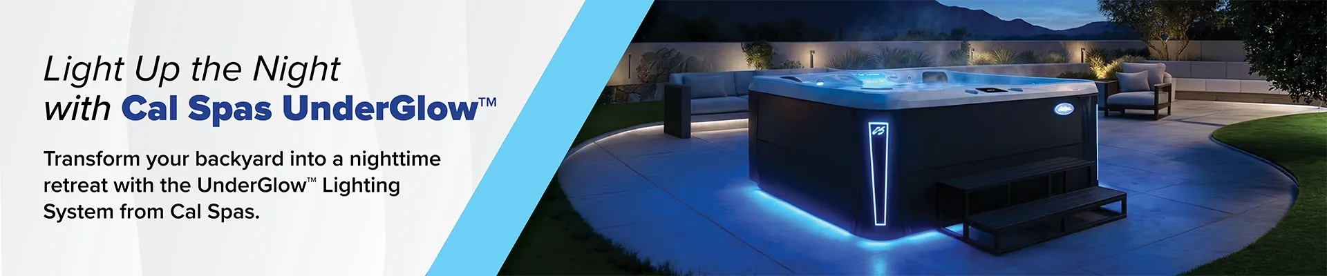 Calspas hot tub being used in a family setting - Billerica