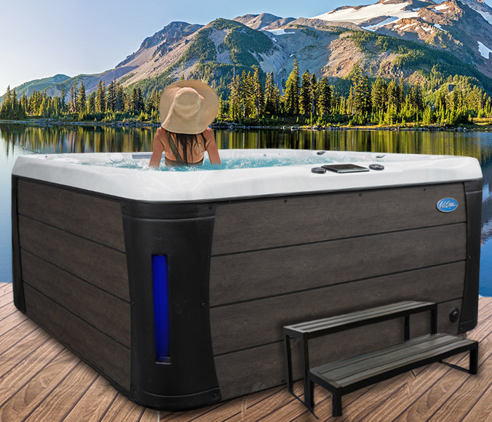 Calspas hot tub being used in a family setting - hot tubs spas for sale Billerica
